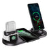 6-in-1 Wireless Fast Charger Dock for Apple